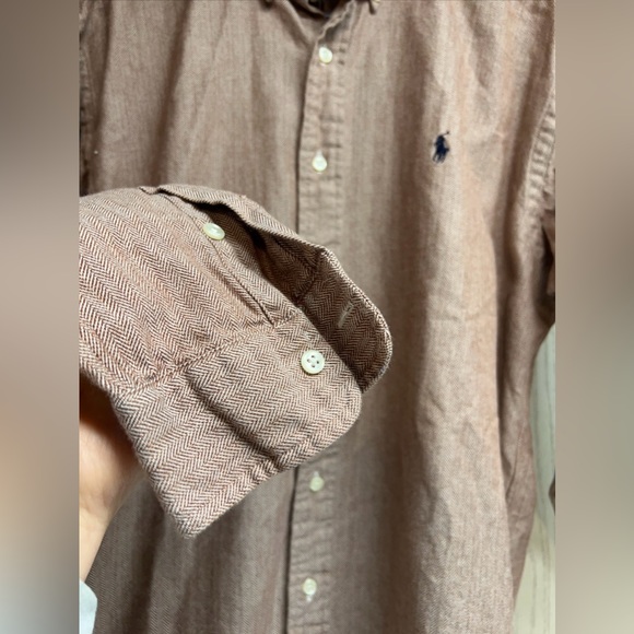 Ralph Lauren Men’s Blake Button Down Long Sleeve Medium Shirt EUC - Picture 3 of 5